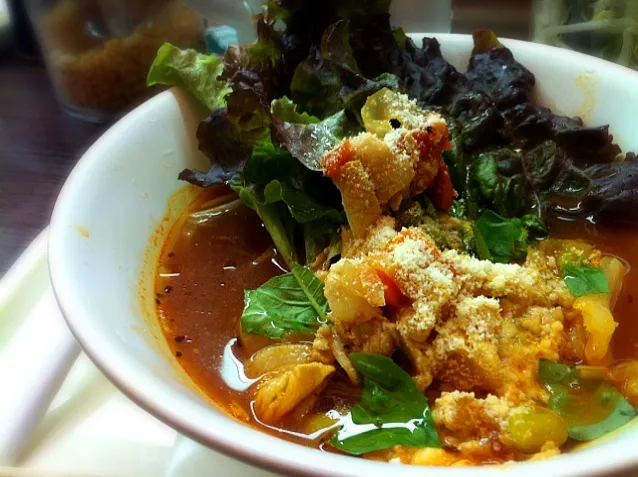 完熟トマトのフォー！イタリアンにはなってなかったよ。|hirotomoさん