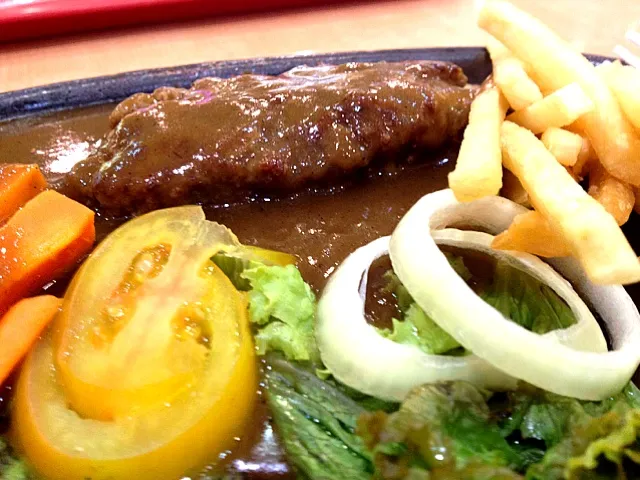 Hamburger Steak Hotplate|Billy Djunaidiさん