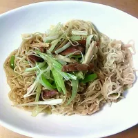 焼きそうめん|かちうきまをさん