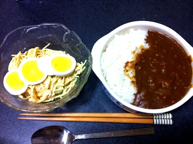 カレーライス&スパサラ|マヤさん