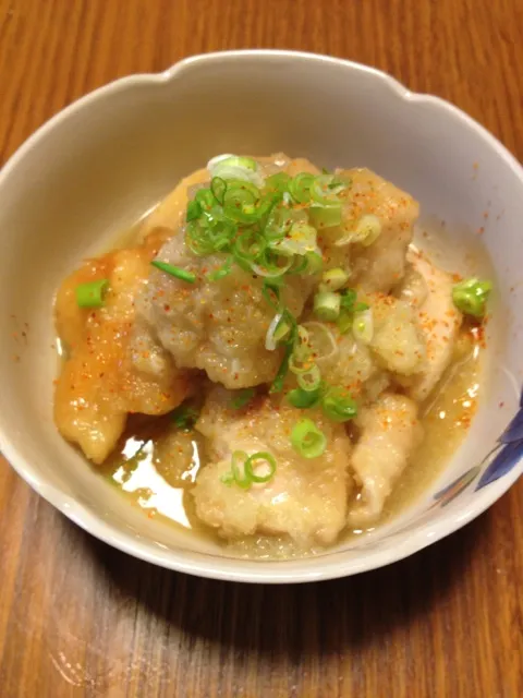 鶏のみぞれ煮🐔|かまさん