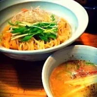 Snapdishの料理写真:湯梅軒 ベジポタつけ麺|ゆかりさん