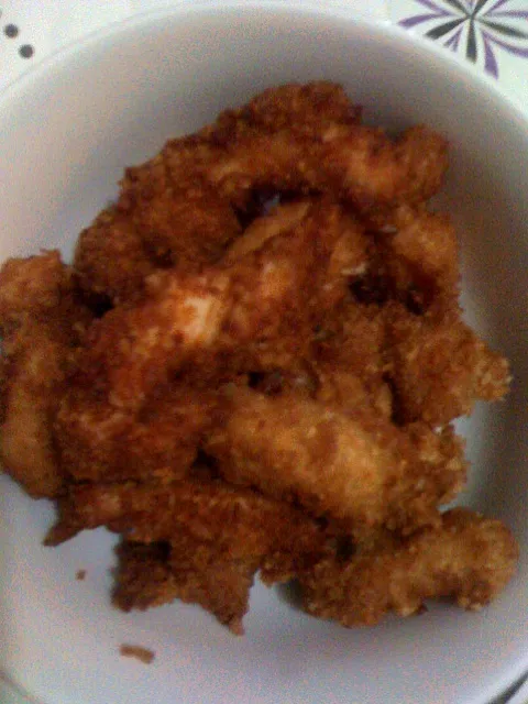 Snapdishの料理写真:Breaded Chicken finger|MARIAさん