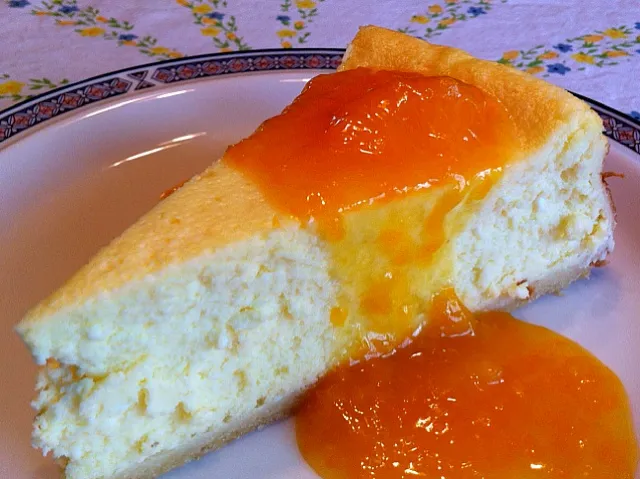 Cheese cake with orange sauce|Nanaさん