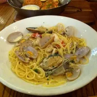 seafood spaghetti|sirawan kuanwinitさん