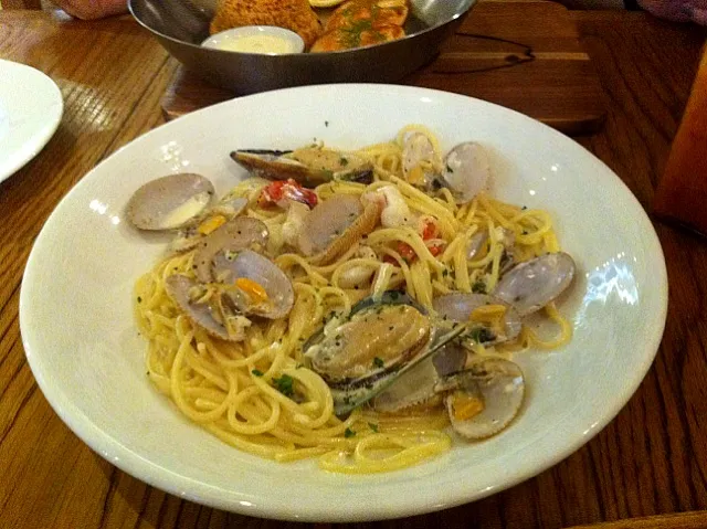 seafood spaghetti|sirawan kuanwinitさん