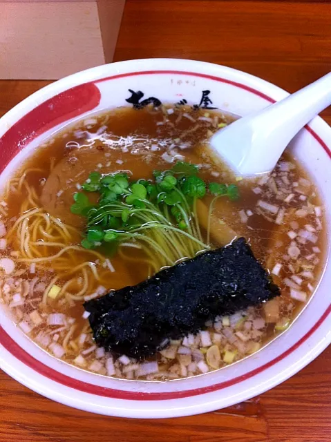 Snapdishの料理写真:本日2杯目のラーメン！葛西 ちばき屋(＾ｰ^)ノ|moririyyyさん