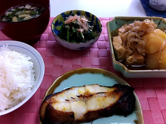 肉じゃが&カレイ|JADEさん