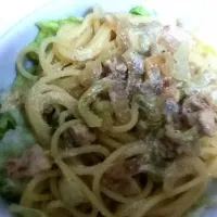 味噌仕立ての和風クリームパスタ|kyさん