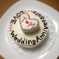 両親への結婚記念日ケーキ|しまじろうさん