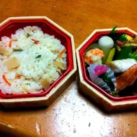 Snapdishの料理写真:焼魚弁当|マヤさん