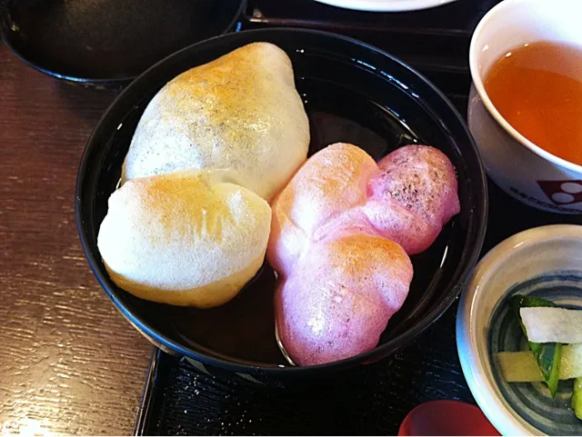 Snapdishの料理写真:縁結びぜんざい|Yas Nakさん