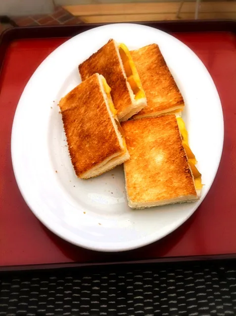 奈良漬とチェダーチーズのサンドイッチ！ @bhk|Yoshinobu Nakagawaさん