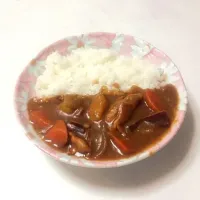 サツマイモ入りカレーライス|あおさん