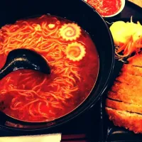 Snapdishの料理写真:katsu ramen|putu ginaさん