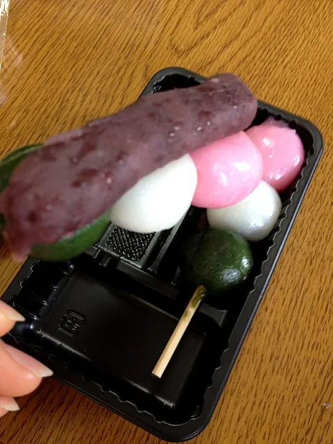 Snapdishの料理写真:三色だんご|まめたさん