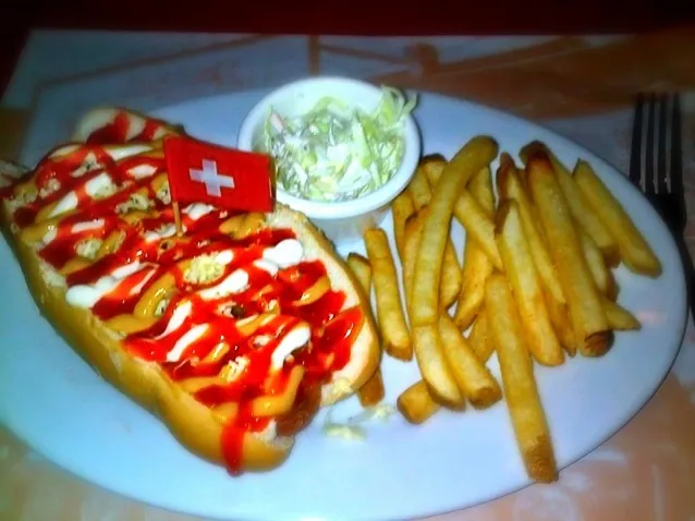 Hot Dog Bun & French Fries|assshさん