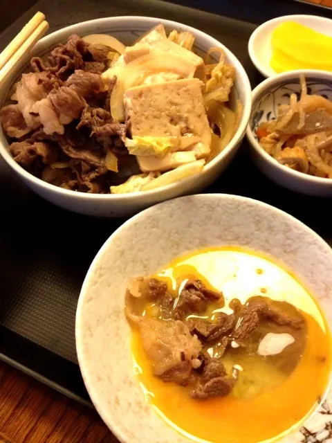 すき焼き定食|device302さん