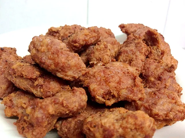 fried mince pork with garlic and pepper|sanさん