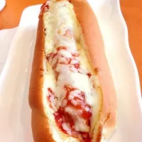 Cheese hot dog|lilさん