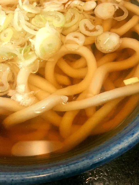 小諸そばでうどん。ここはうどんとそばで出汁を変えてくれるから大阪以西出身者には助かります。|Masahiko Narazakiさん