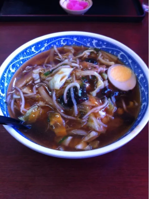 Snapdishの料理写真:うま煮あんかけ麺|Kouji Otsukaさん