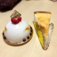 Snapdishの料理写真:チーズケーキとコロンビア|akiraさん