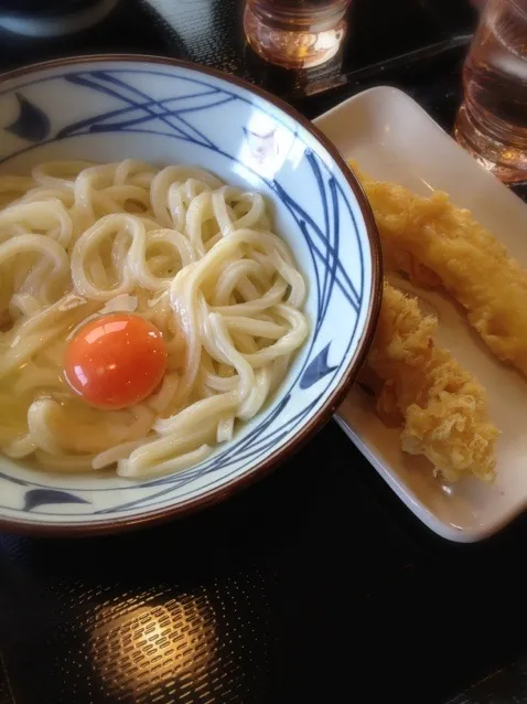 釜玉うどん(温)|gourmet farmさん