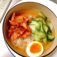 Snapdishの料理写真:韓国冷麺|bitchikaさん