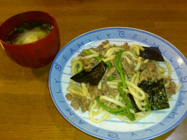 肉うどん|まきさん