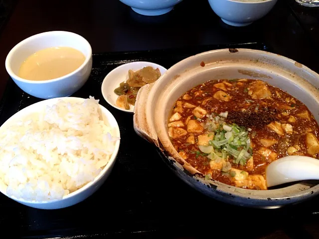 麻婆豆腐定食|yukari minouraさん