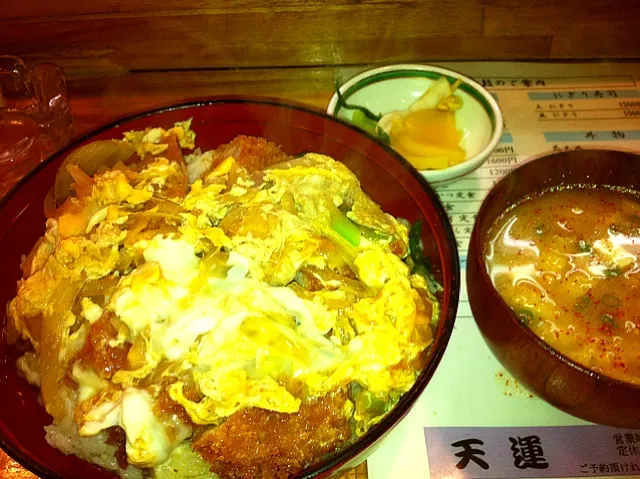 玉名市 天運のカツ丼|みちるさん