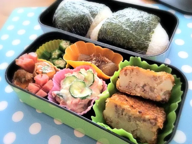 旦那君のお弁当🌸|Kaori Takedaさん