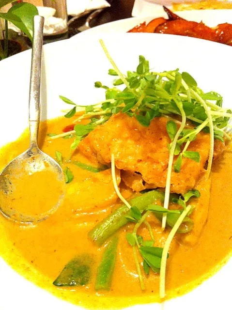 Many veggies and tofu in curry|quietleaさん