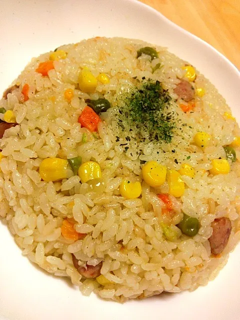 Snapdishの料理写真:炊飯器ピラフ|☃YUKIさん