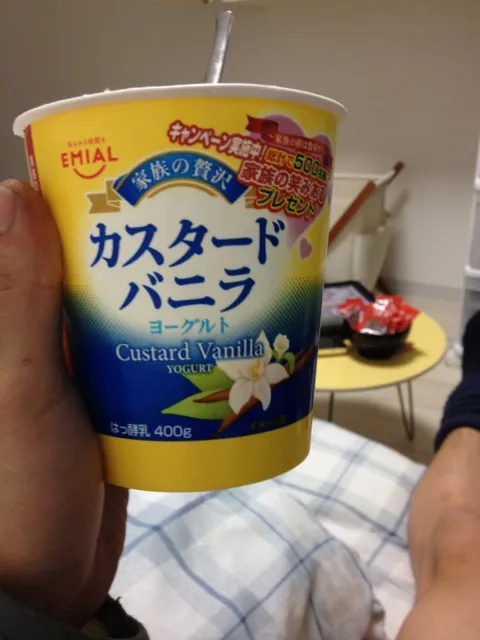 custard vanilla yogurt|Okuboさん