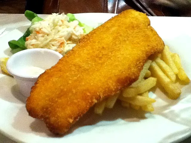 fish and chips at dome :)|myleneさん