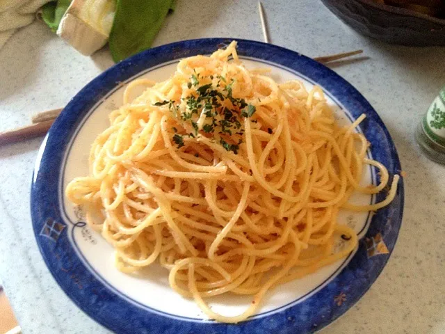 たらこスパゲッティ|綾部圭人さん