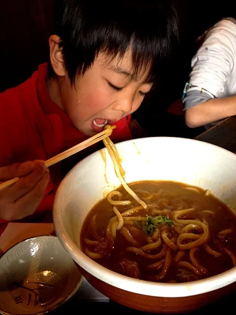 カレーのうどん|大阪カレー部長さん