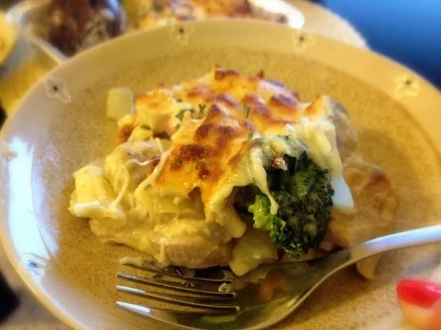 Snapdishの料理写真:macaroni au gratin by hiroshi|Miko Koizumiさん