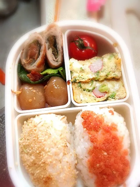 Snapdishの料理写真:俵おにぎり弁当|naoさん