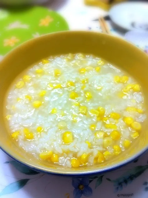 Got sick- corn congee|PeonyYanさん