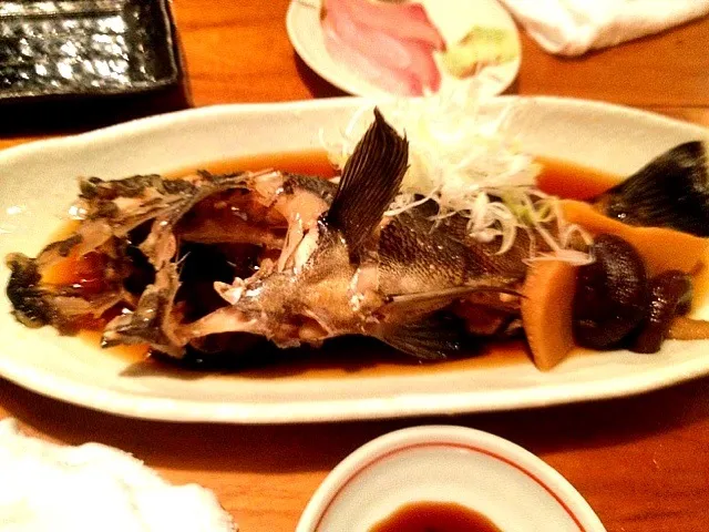 魚の煮付 Boiled sauted fish|chan mitsuさん