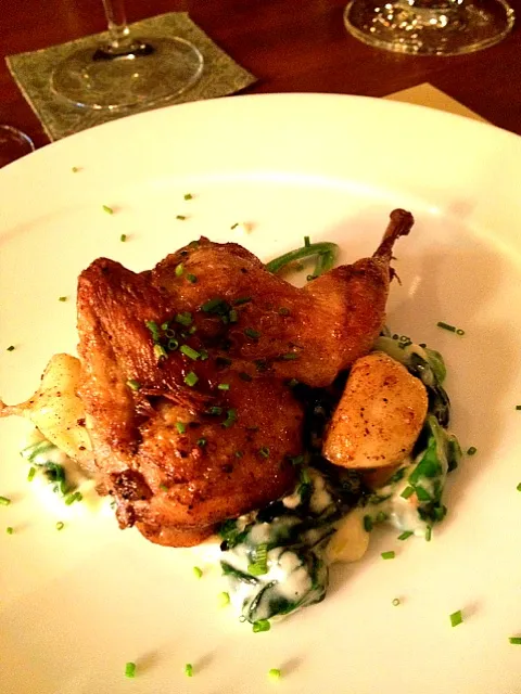 quail with cinnamon gnocchi|lauren shannonさん