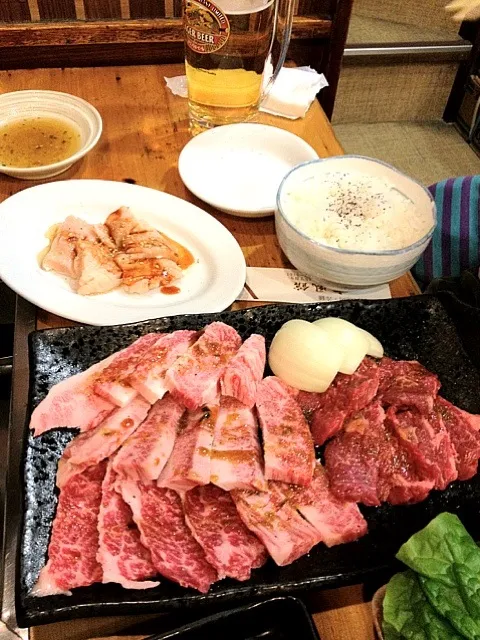 どーしても肉が食べたくて。|モモタローさん