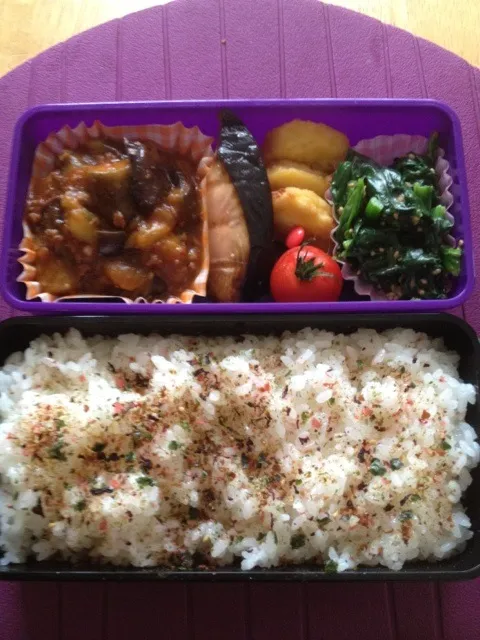 中学生の息子のお弁当|としえさん