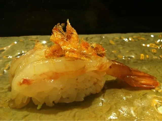 Snapdishの料理写真:Sweet Shrimp with Baby Shrimp flakes|Tangさん