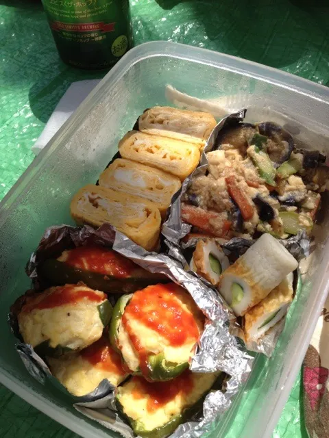 花見弁当＼(^o^)／1⃣|岡本美咲さん