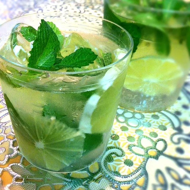 home-grown mint w/ lemon♡|tayukoさん