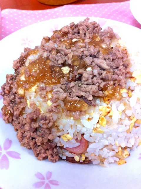 そぼろあんかけチャーハン|まいさん